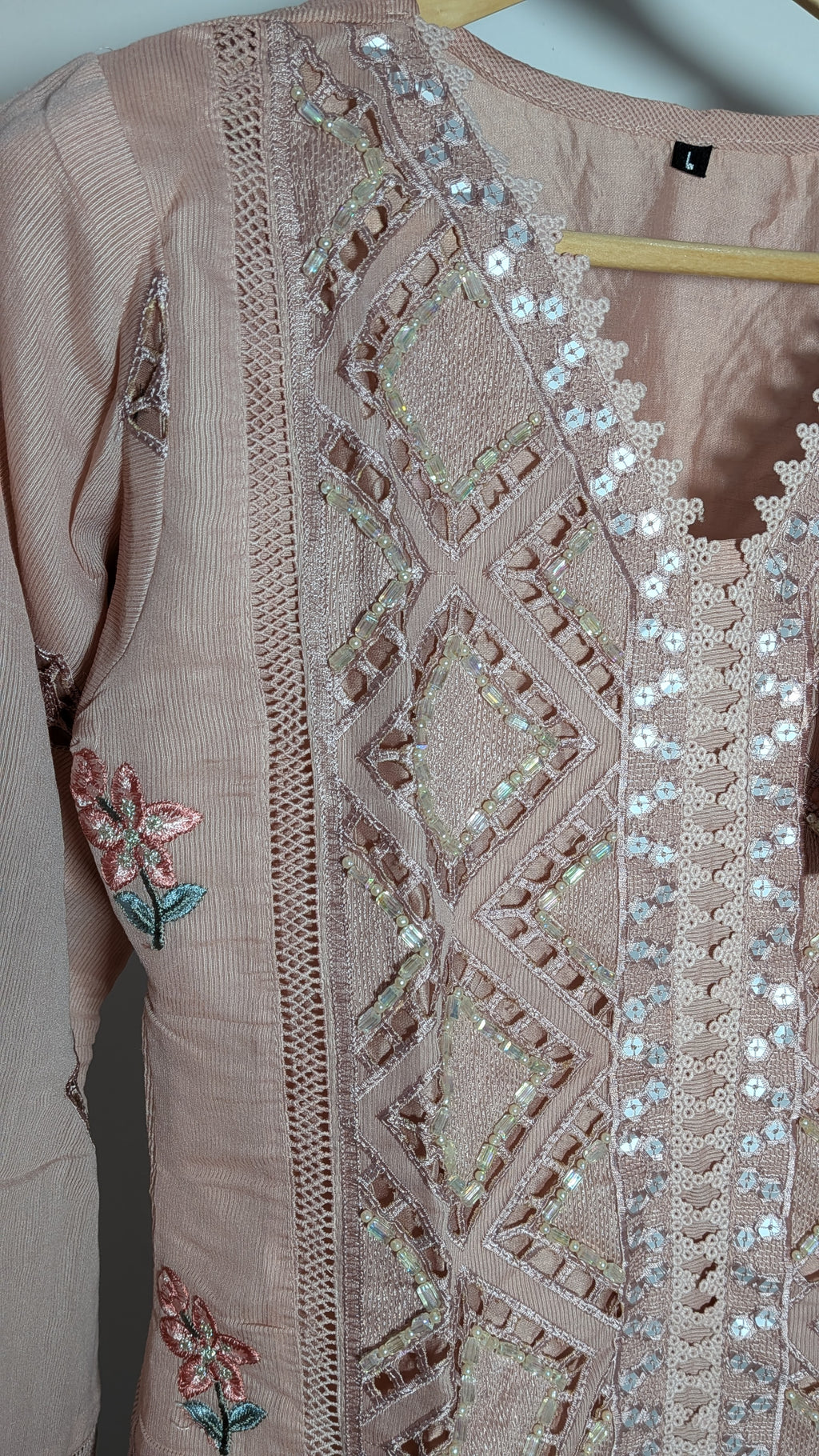 The Ethereal Pearl & Cutwork Collection | Available in 3 Pastel Hues
