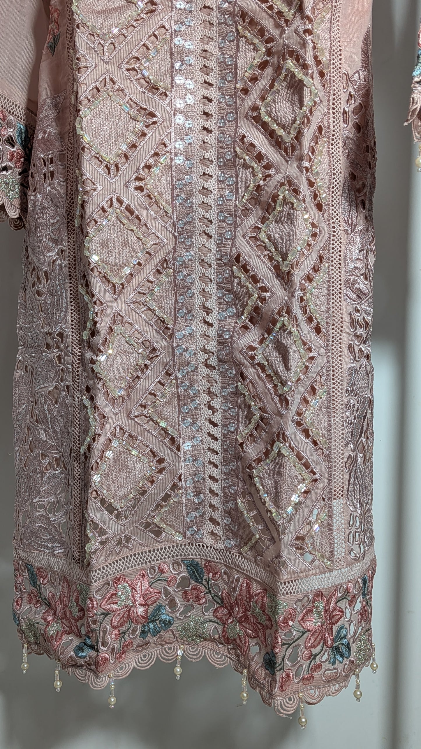 The Ethereal Pearl & Cutwork Collection | Available in 3 Pastel Hues