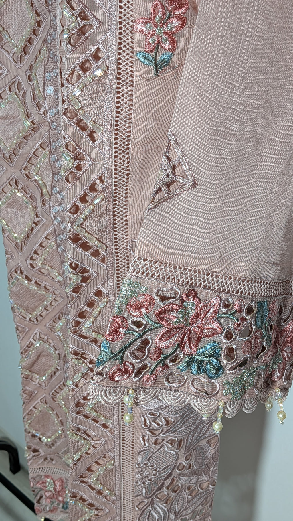 The Ethereal Pearl & Cutwork Collection | Available in 3 Pastel Hues