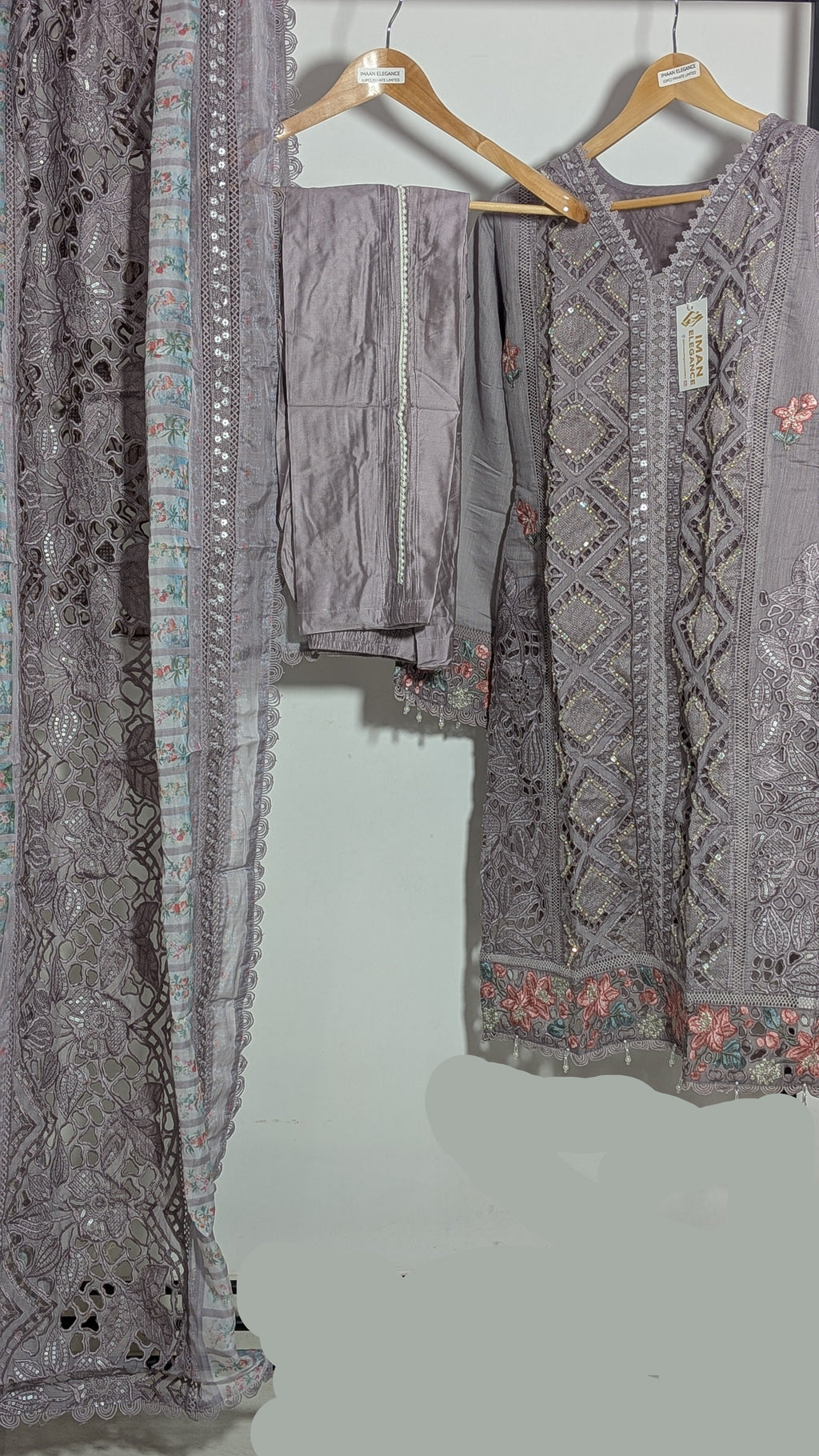 The Ethereal Pearl & Cutwork Collection | Available in 3 Pastel Hues