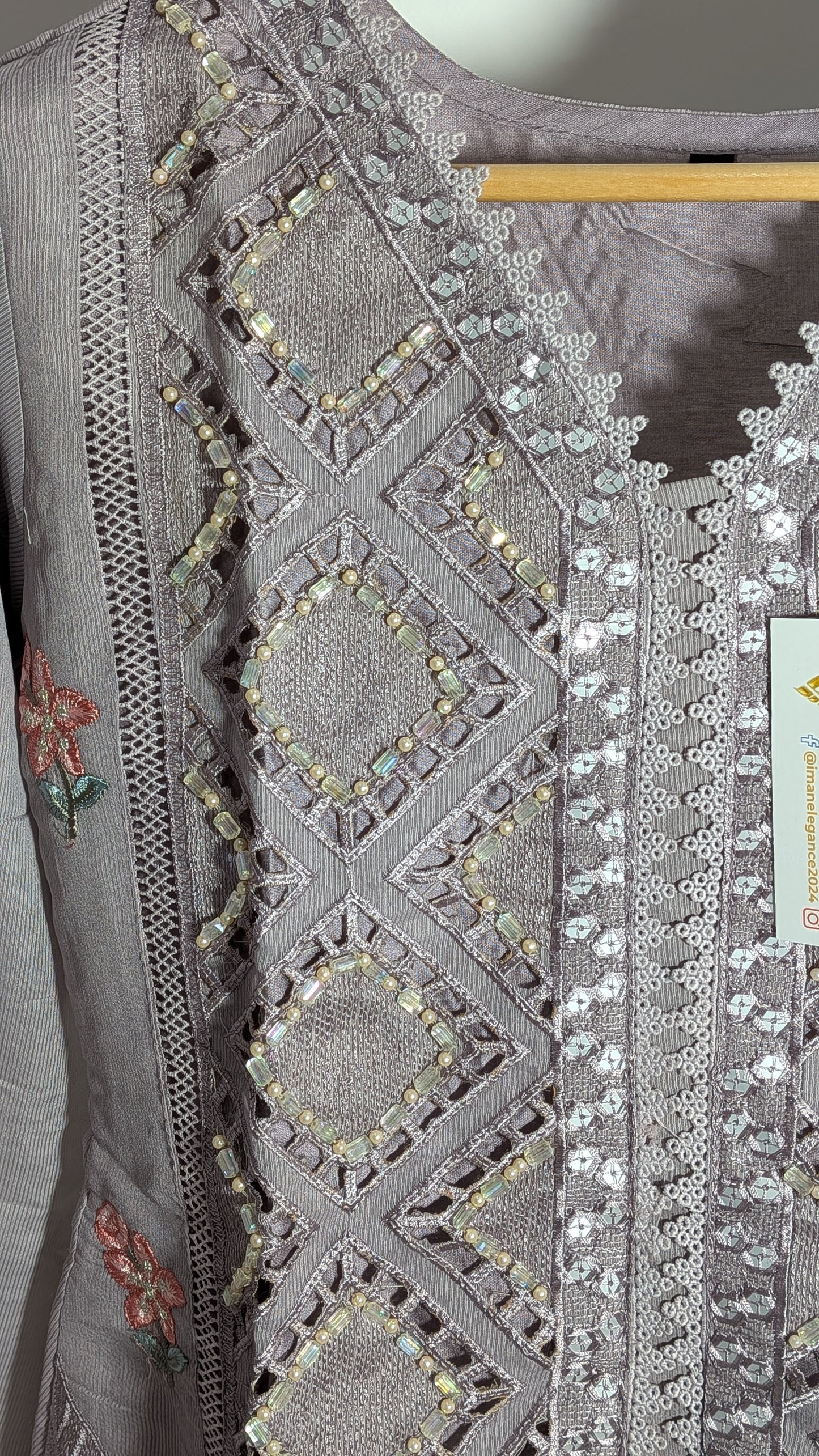 The Ethereal Pearl & Cutwork Collection | Available in 3 Pastel Hues