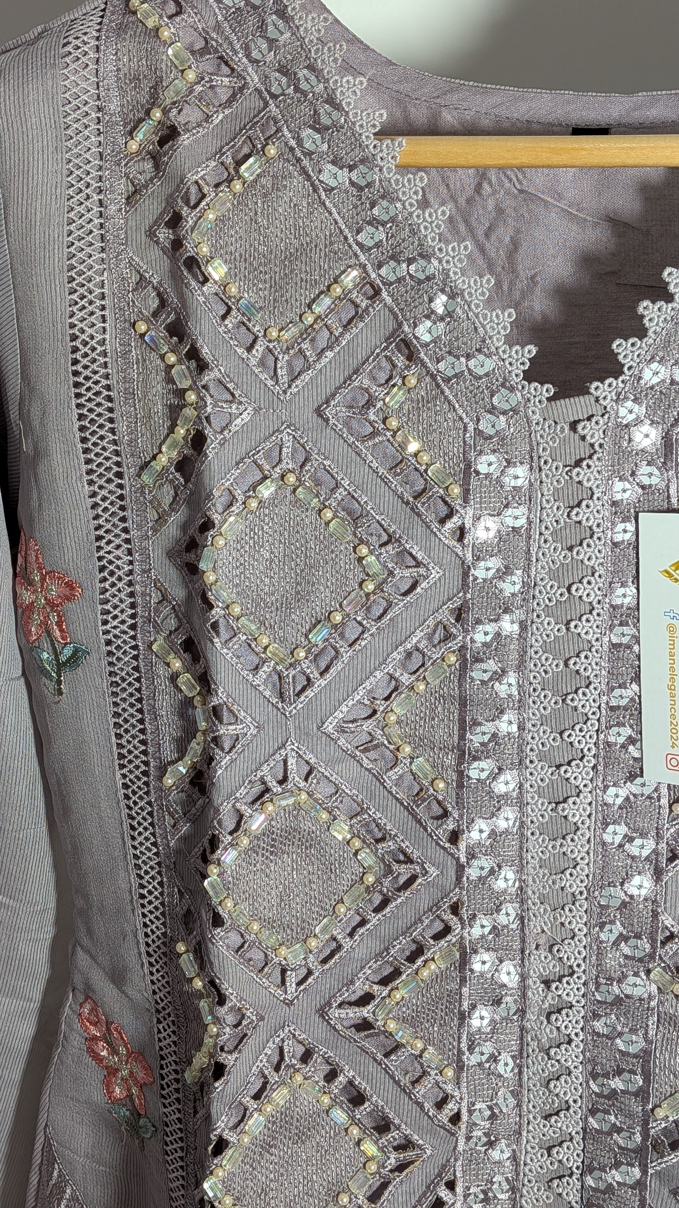 The Ethereal Pearl & Cutwork Collection | Available in 3 Pastel Hues