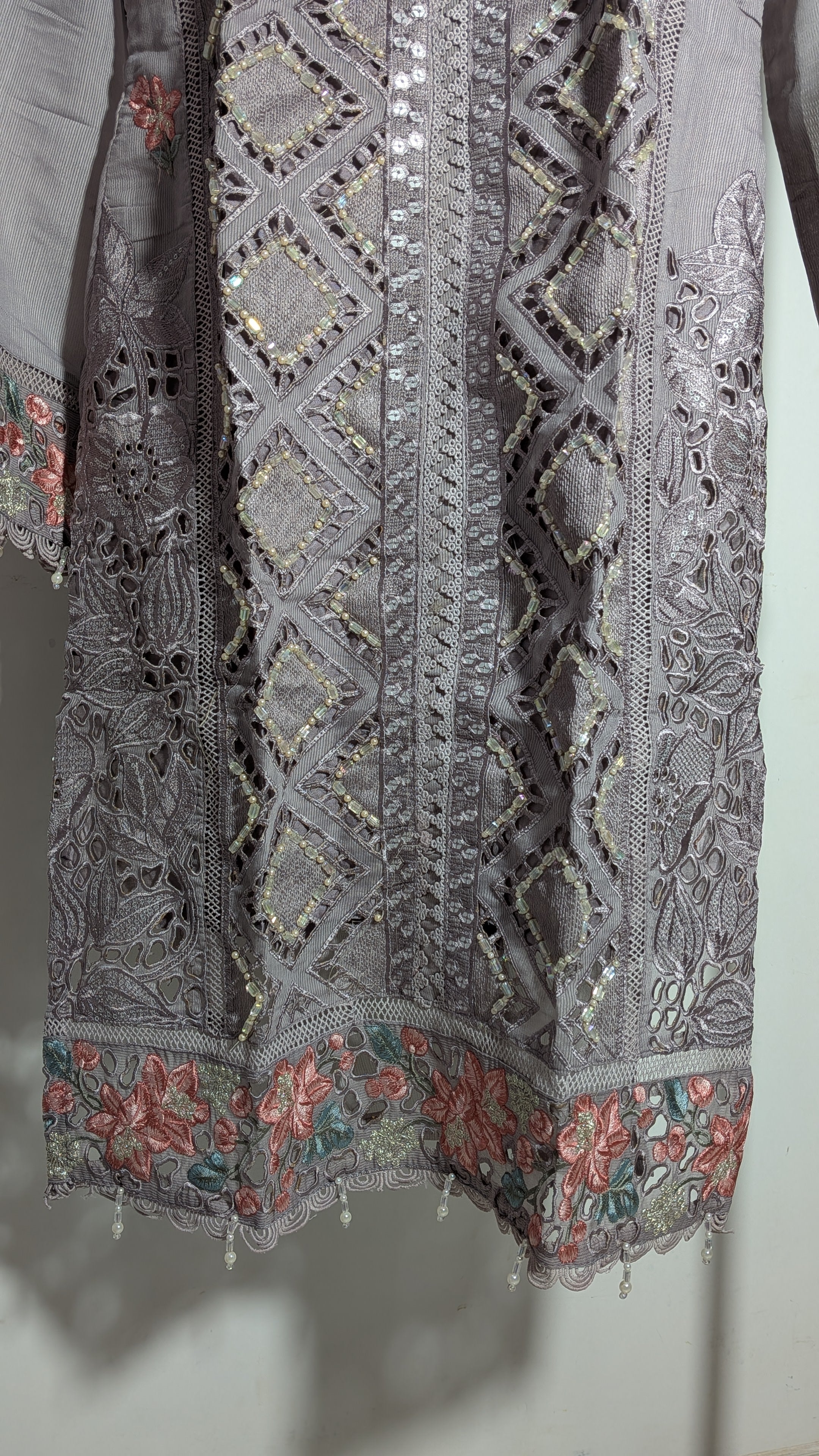 The Ethereal Pearl & Cutwork Collection | Available in 3 Pastel Hues