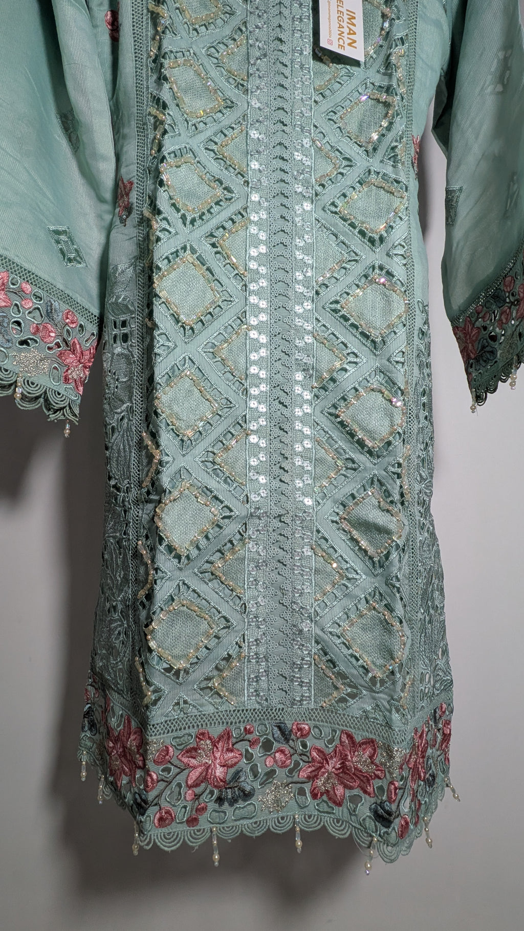 The Ethereal Pearl & Cutwork Collection | Available in 3 Pastel Hues